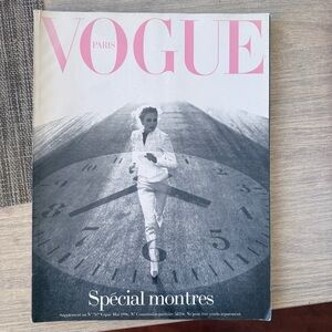 VOGUE Paris Supplement 767 Spécial montres May 1996